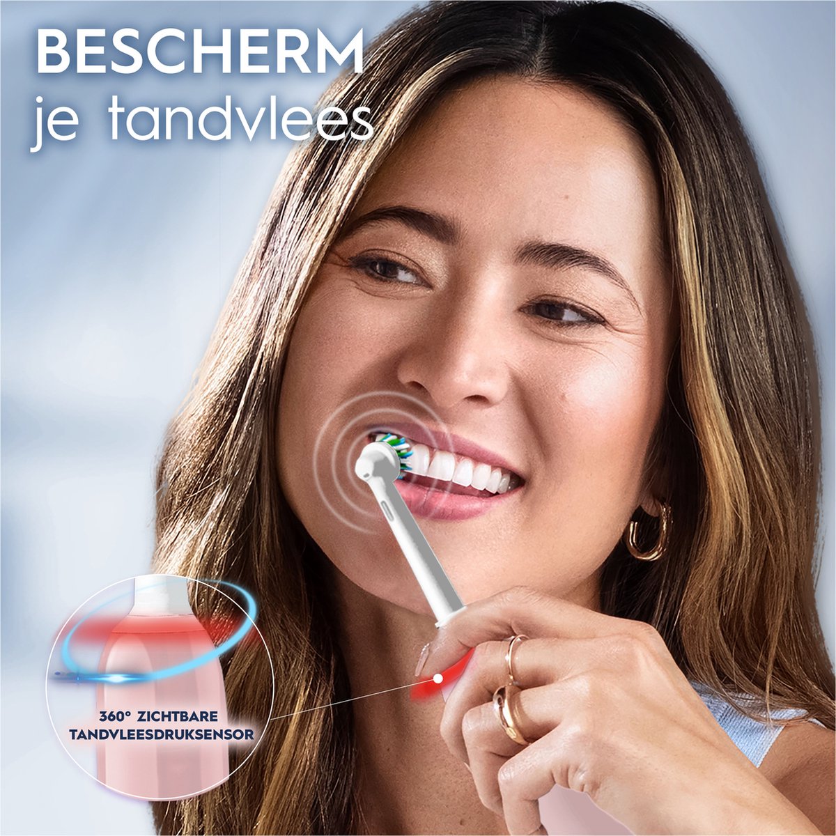 Afbeelding 3 van Oral-B Pro Series 3 - Roze - Elektrische Tandenborstel
