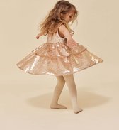 Konges Sløjd Starla Robe scintillante à sequins - Gold Blush