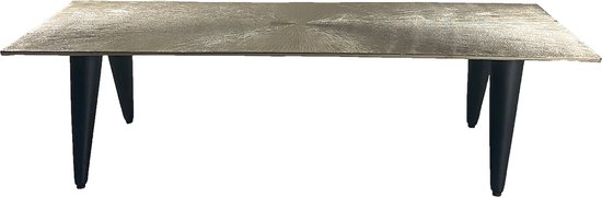 Oist Design Zeno Coffee Table - Aluminium Champagne - 40 x 120 x 31 cm