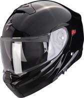 Scorpion Exo-930 Evo Solid Black Xs - XS - Maat XS - Helm