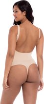 Magic corrigerende body lage rug - Low back body - XXL - Beige