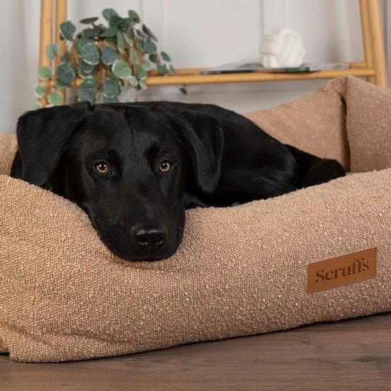 Couchage pour chien - Panier en tissu aux boucles douces 