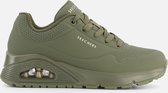 Skechers Uno - Stand On Air - Dames Sneakers - Olijfgroen