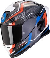 Scorpion Exo R1 Evo Air Coup Black-Red-Blue S - Maat S - Helm