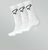 Wolfpack Lifting - Chaussettes Longues - Wit - Taille 39-42