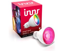 Innr smart GU10 LED lamp - geschikt voor Philips Hue - Zigbee LED spot - wit en gekleurd licht -…