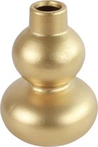 Vaas Abigail 15 cm - Vazen - Gouden Vaas - Modern - Decoratievaas - Vaasje - Goud - Keramieken vaas