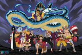 Poster One Piece the Crew vs, Kaido 91,5x61cm