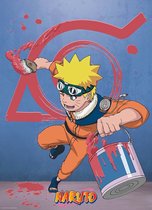 Poster Naruto Naruto & Konoha Emblem 38x52cm