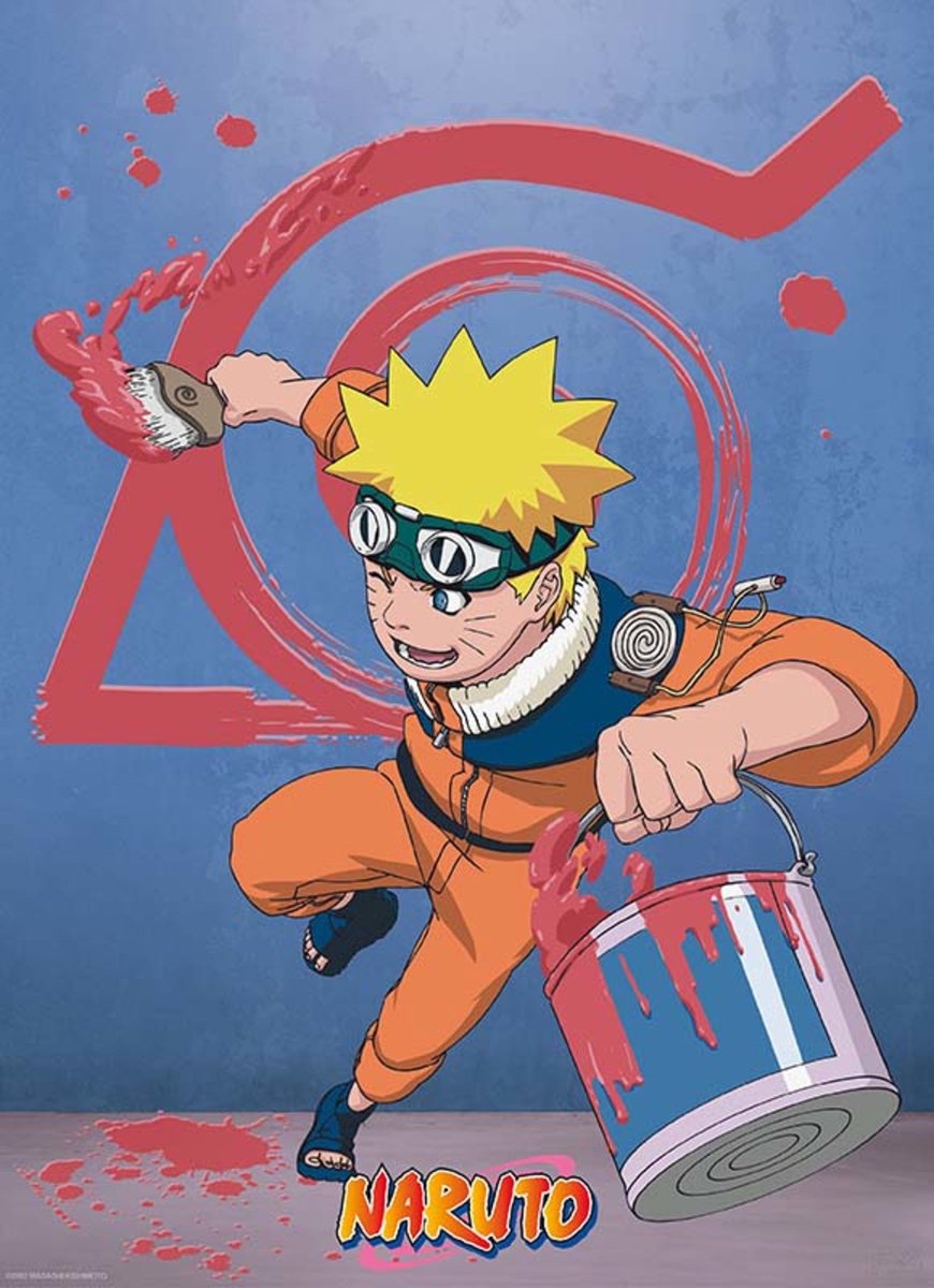 Poster Naruto - Naruto Konoha Emblem 38x52cm