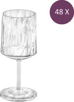 Koziol - Superglas Club No. 9 Verres à Vin 200 ml Set de 48 Pièces - Plastique - Transparent