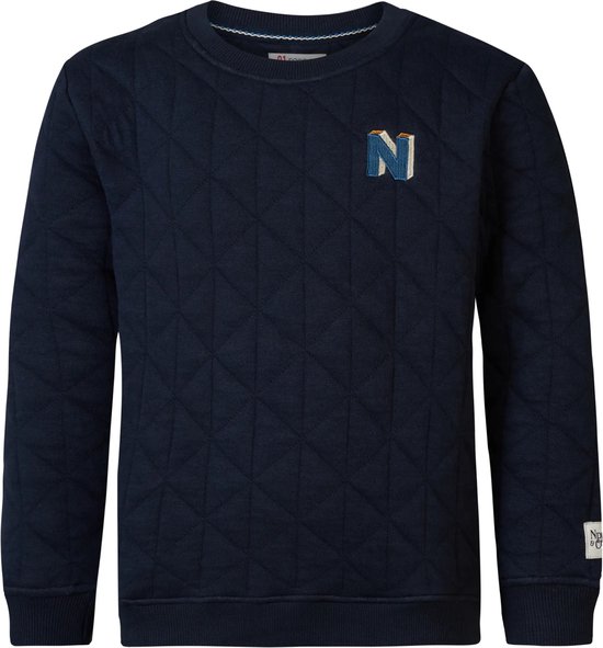 Noppies Kids Boys sweater Wurtland long sleeve Jongens Trui - Blauw - Maat 104