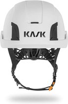 KASK Zenith X veiligheidshelm - met draaiknop en kinband clips - wit