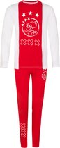 Ajax-pyjama wit/rood/wit logo XXX 92