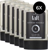 Gel capillaire invisible Taft Extreme - Pack économique - 6 x 300 ml