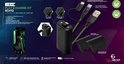 EgoGear Play & Charge kit details: batterijpakket, 3m kabel, 2 deksels voor Xbox.