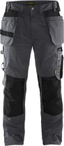 Blaklader Pantalon de travail avec poches à clous 1555-1860 - Grijs Medium / Zwart - C60