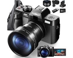 NBD Digitale Camera - 4K Compact Camera met Automa