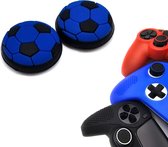 Gadgetpoint | Gaming Thumbgrips | Performance Antislip Thumbsticks | Joystick Cap Thumb Grips | Accessoires geschikt voor Playstation PS4 PS5 & Xbox & Nintendo Pro Controller | Voetbal - Blauw