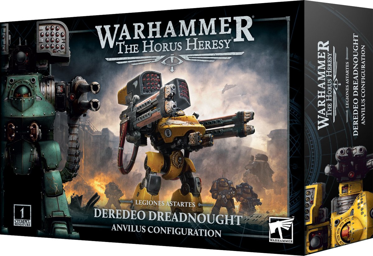 Horus Heresy: Deredeo Dreadnought Anvilus Configuration