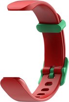 DrPhone KidsTimeX12 - Bracelet de montre Smart - Résistant à l'eau - Bracelet pour Enfants - Rouge