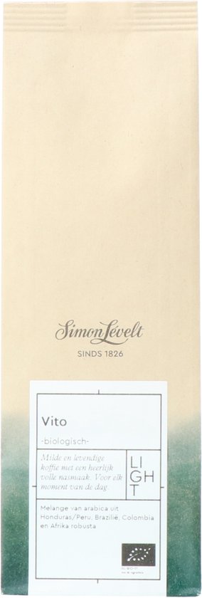 Simon Lévelt - Koffiebonen - Vito bio - 250 gram