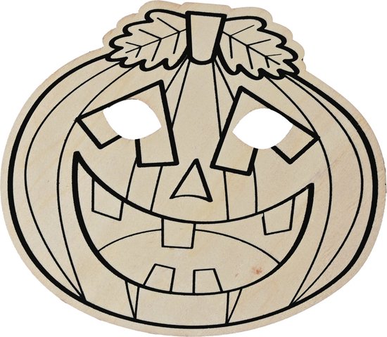 Fabriquez et peignez votre eigen masque de citrouille d'Halloween