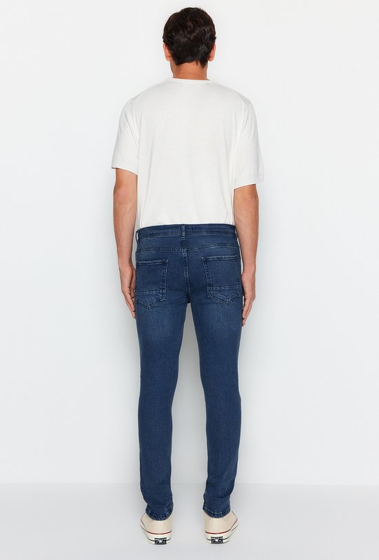 Trendyol Herren Gerade Schlank Normale Taille Jeans, Jeans De Los Hombres, Black