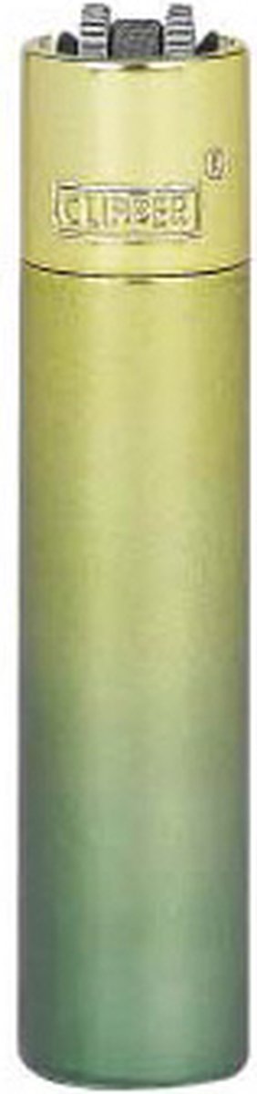 Goedkoopste Metalen Clipper aansteker - vuursteenaansteker Green Gradient