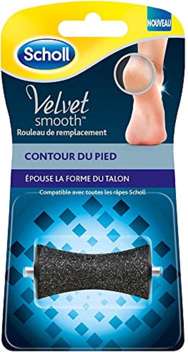 Goedkoopste Scholl Velvet Smooth Reserverol voor contouren, 1 navulverpakking – Scholl – Scholl navulling – Voetverzorging – Huidverzorging – Scholl Velvet Smooth – Rollers – Scholl Rollers.