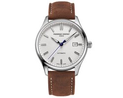 Frédérique Constant Index automatic FC-303NS5B6 Horloge - Leer - Bruin - Ø 40 mm