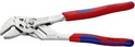 Knipex "86 05 250" "SW 52 / 2""" waterpomptang met rode en blauwe handvatten op witte achtergrond.