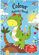 Kleur en activiteitenboek Dino