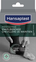 Hansaplast Protective Sport Enkelbandage - Zwart - Verstelbaar - Blessure - Enkel - Bandage