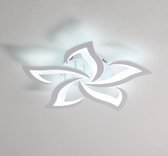 Goeco plafondlamp - 60cm - Groot - LED - 60W - 6750LM - koel wit - 6500K - bloemblaadjesplafondlamp - voor woonkamer slaapkamer keuken eetkamer