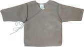 Lille Barn - Baby / Newborn overslagvestje merinowol fleece - maat 56