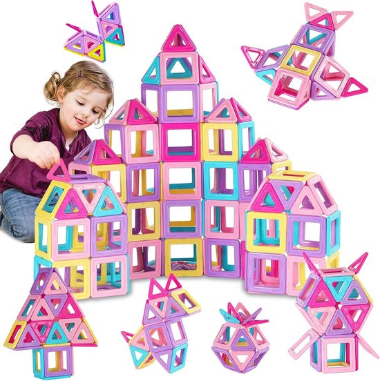 Theefun Magnetische bouwstenen, magnetische tegels, magnetisch speelgoed voor kinderen, magneten, bouwblokken, kinderspeelgoed, cadeau voor jongens en meisjes vanaf 3, 4, 5, 6, 7, 8 jaar Theefun Magnetische bouwstenen, magnetische tegels, magnetisch speelgoed voor kinderen, magneten, bouwblokken, kinderspeelgoed, cadeau voor jongens en meisjes vanaf 3, 4, 5, 6, 7, 8 jaar