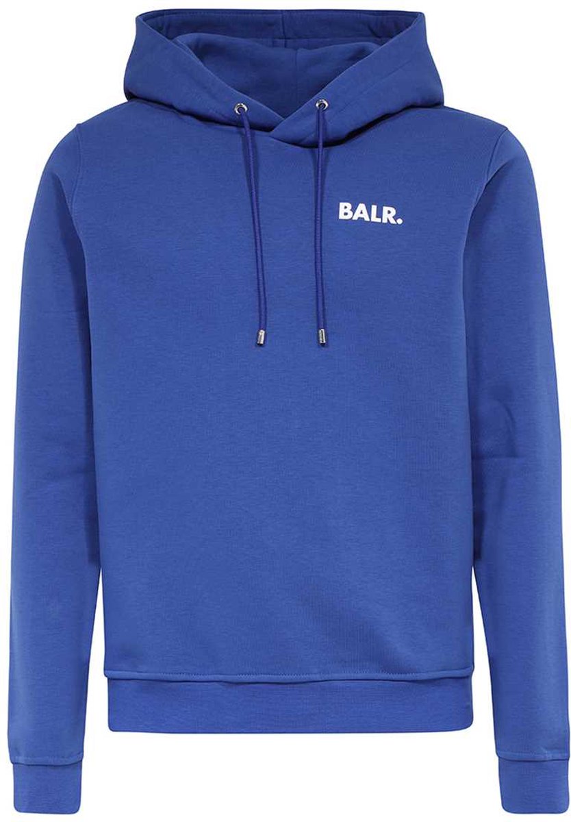 BALR. - Heren Hoodies Brand Straight Hoodie - Blauw - Maat M