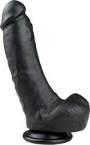 Godemichet noir réaliste - 20 cm
