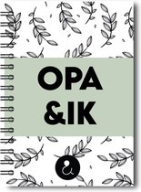 Studio Ins & Outs Invulboek 'Opa & ik' - Groen
