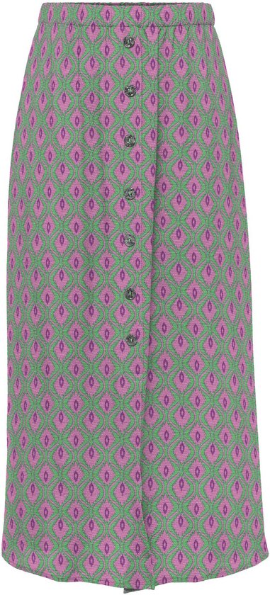 ONLY ONLNOVA LIFE VIS BUTTON SKIRT AOP Rok femme - Taille 34