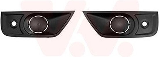 VanWezel 4399599 - Grille prise air inférieure kit (gauche+droit) pour ...
