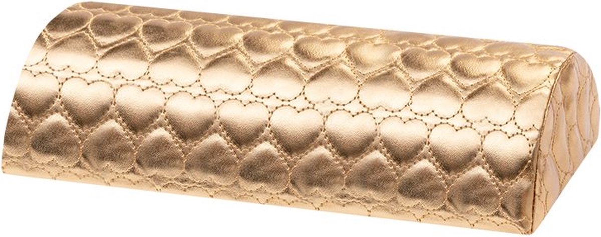 Goedkoopste Manicure Kussen - Armsteun Nagelstyliste Handkussen - Manicure Tafel Kussen - Hartjesmotief Goud