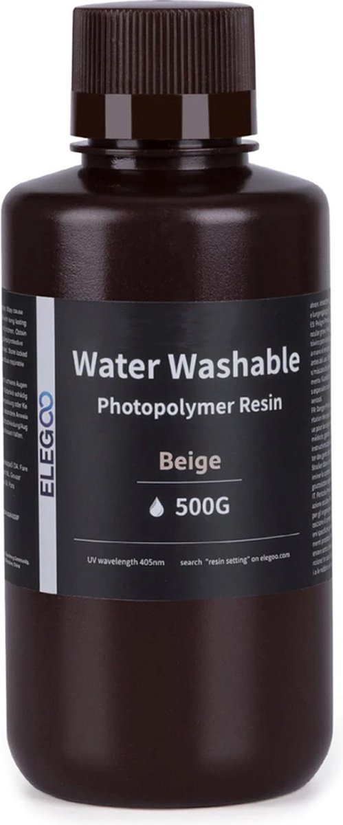 Elegoo - Water Washable Resin 0.5kg - Beige (Skin)