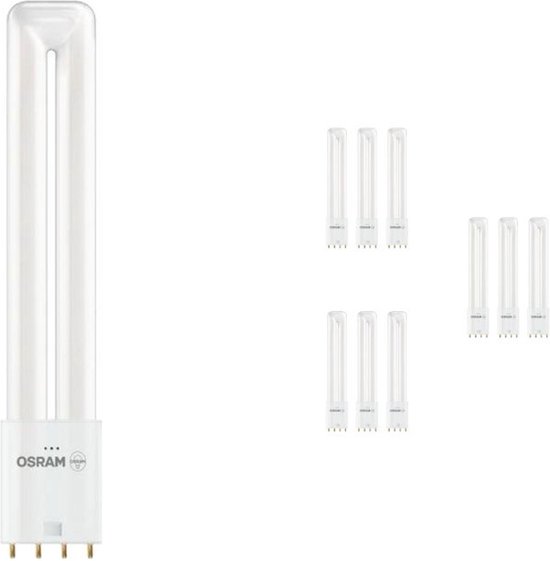 Voordeelpak 10x Ledvance Dulux PL-L / Dulux-L LED LED 8W - 830 Warm Wit | Vervangt 18W