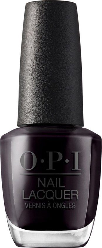 OPI nagellak Top Secret, een donkerpaarse kleur.