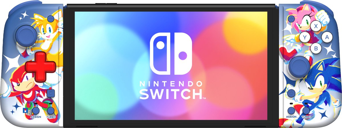Hori Split Pad Pro - Compact Controller - Sonic - Nintendo Switch & Switch Oled