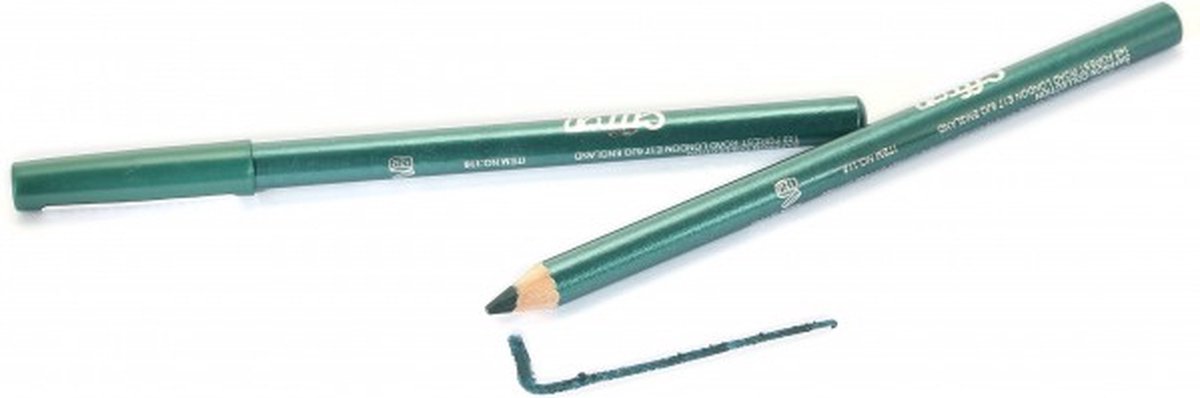 Saffron Soft Kohl Kajal Eyeliner Pencil - Forest Green