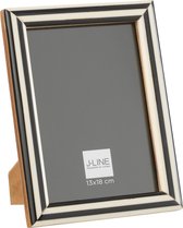 J-Line fotolijst - fotokader - hout - zwart/wit - large