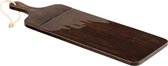 J-Line Rechthoek Mango snijplank - hout - bruin - woonaccessoires